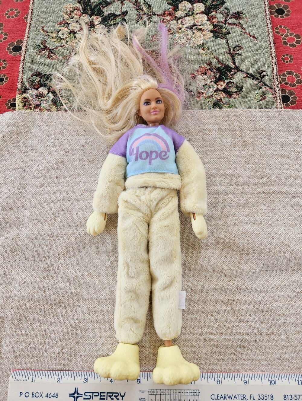 Barbie Cutie Reveal Fashion Doll Lavender Lion Outfit